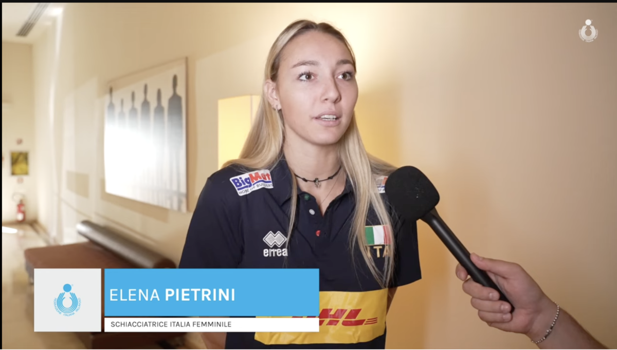 Europei F. Verso ItaliaFrancia. Pietrini,