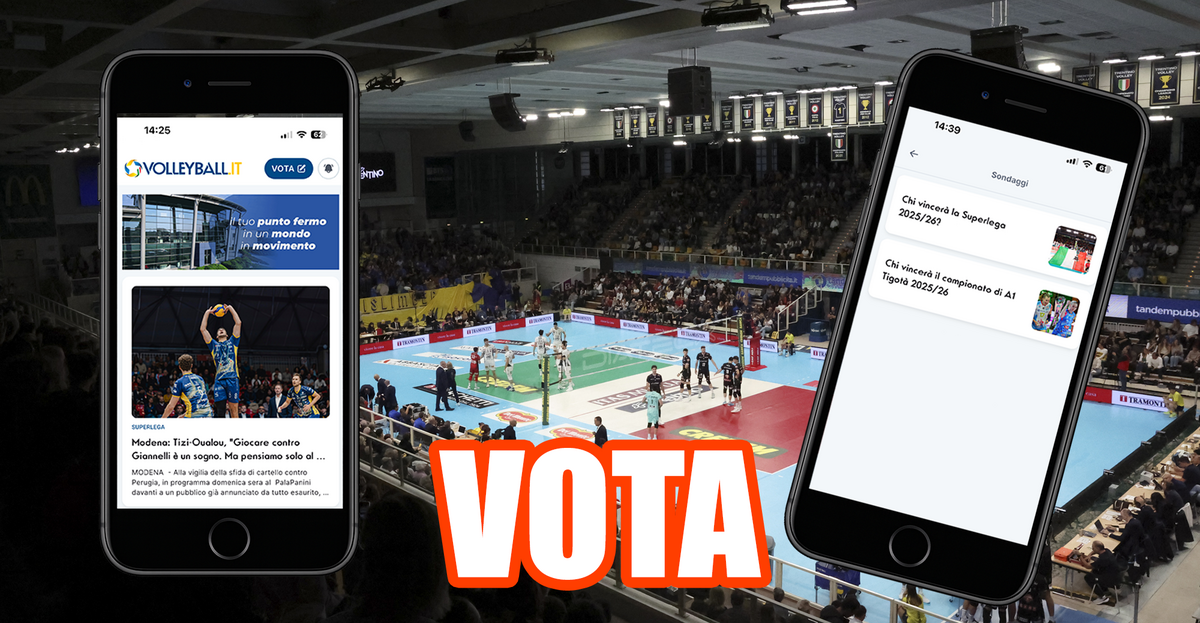 Superlega Credem Banca e A1 Tigotà: ultimi giorni per votare la tua favorita su Volleyball.it+!