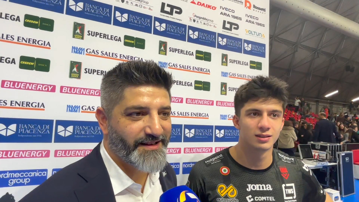 Piacenza: Boninfante, “Da papà è bellissimo vederlo in campo, ma sul taraflex resta solo un avversario”