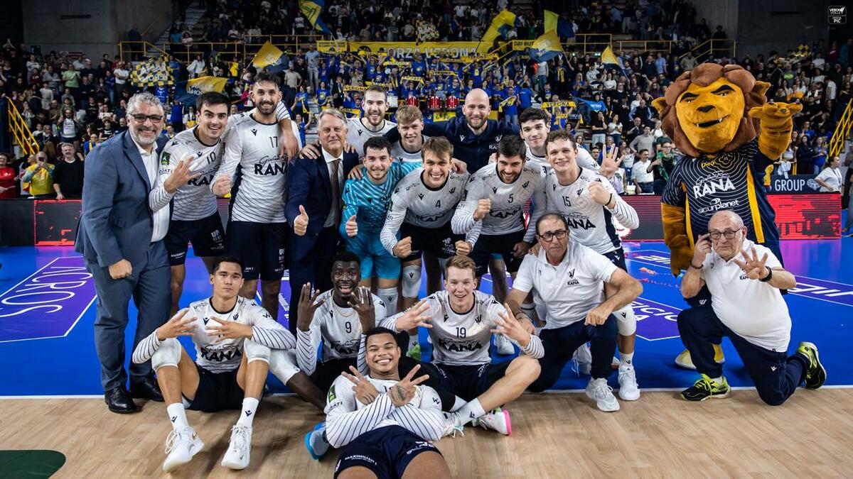 Superlega: Verona si conferma in vetta. Battuti i campioni d'Italia di Trento 3-1