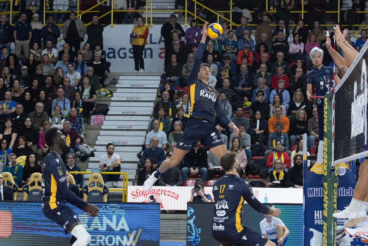 Superlega Credem Banca:  Verona torna in vetta. Rotondo 3-0 ad una Monza dimessa