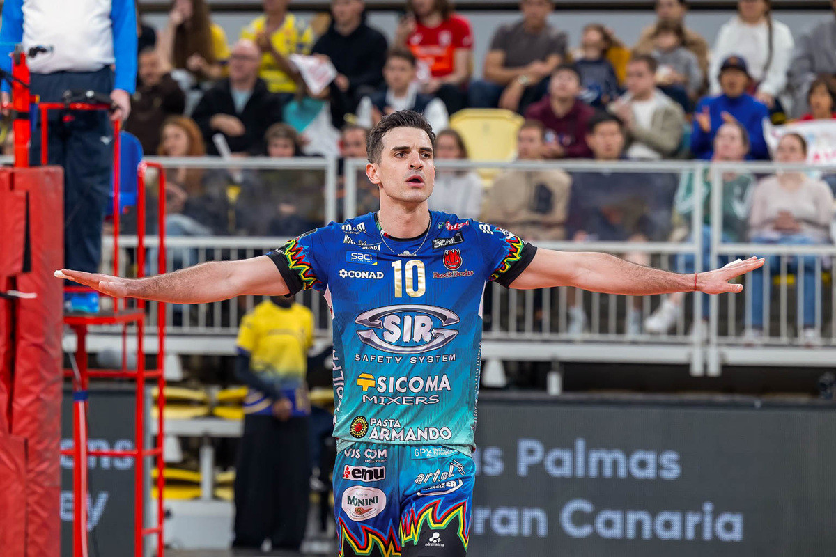 Champions League: A Las Palmas Perugia piega Guaguas di Juantorena al tie-break. MVP Ben Tara con 24 punti