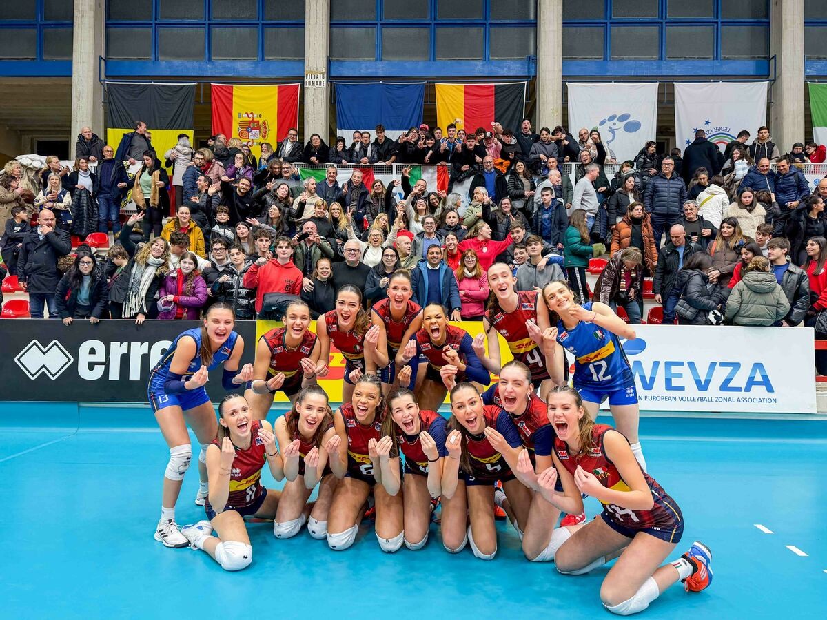 WEVZA U18 femminile: Italia ancora in rimonta, Francia battuta 3-1 a Foggia