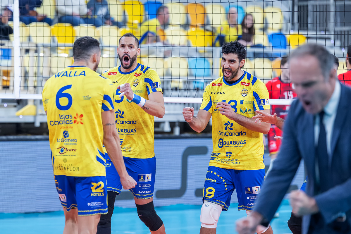 Champions League: Guaguas Las Palmas, ACH Volley Ljubljana e Bogdanka LUK Lublin chiudono la terza settimana con una vittoria