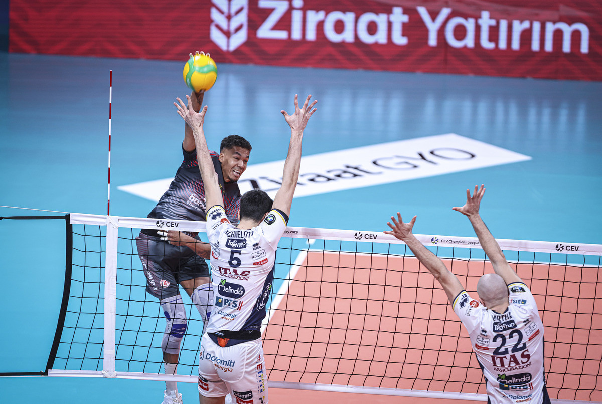 Champions League: Lo Ziraat supera Trento. Nimir, Clevenot e Fornal fanno la voce grossa