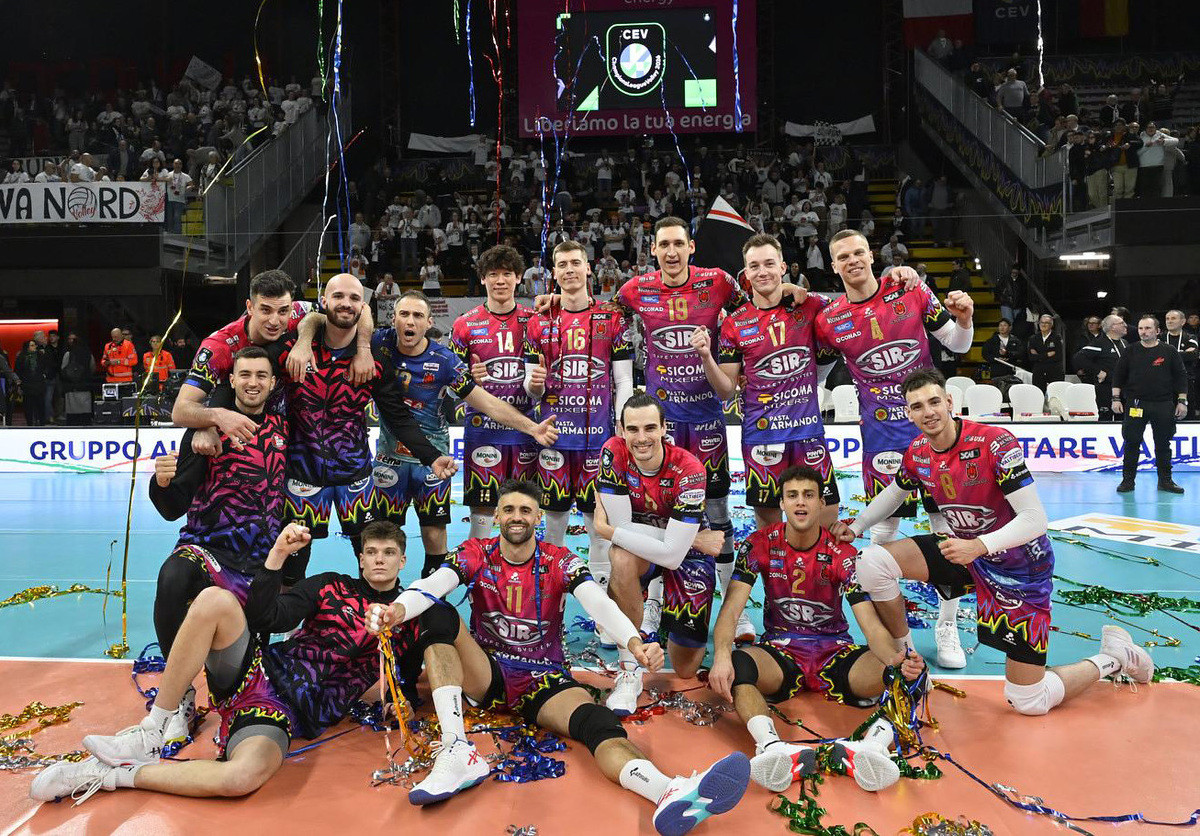 Champions League: Perugia domina Berlino e resta in testa al girone C