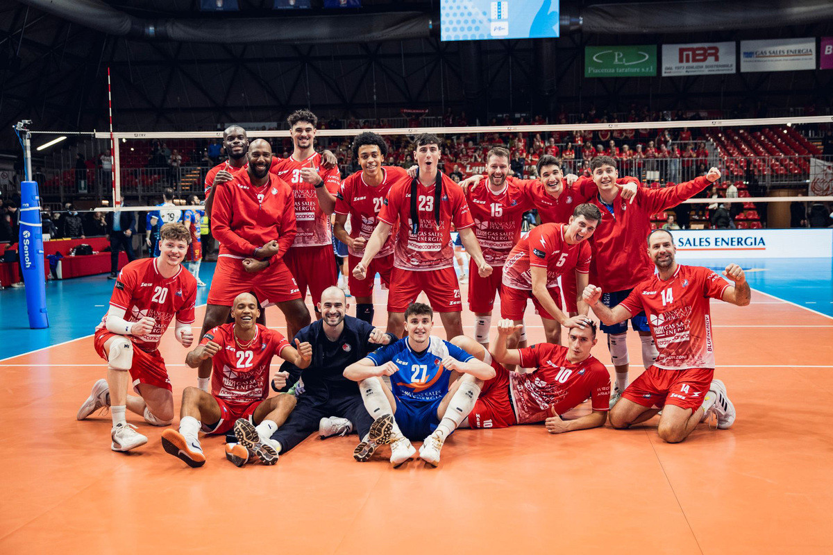 Cev Cup: Piacenza avanti, Soria battuta 3-1 e pass per i Playoff Round