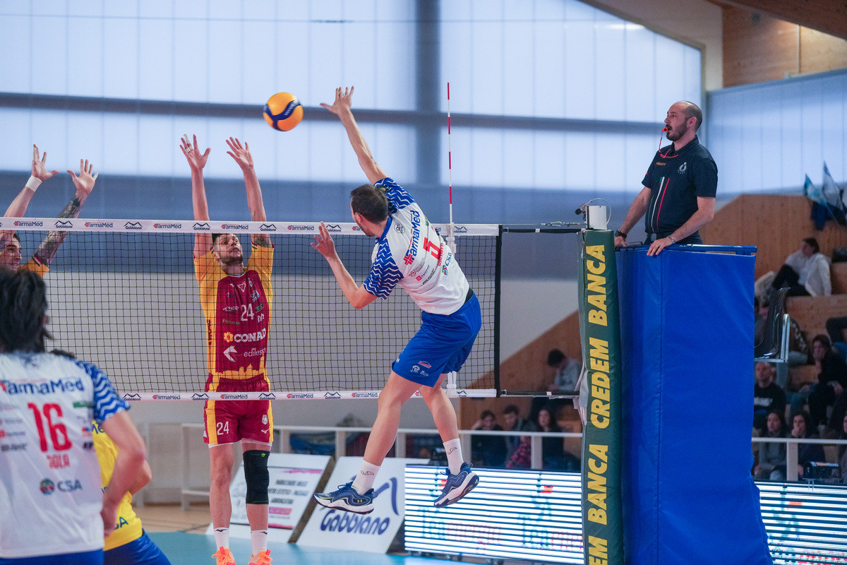 A3 Credem Banca Girone Bianco: I tabellini della 7ª giornata di ritorno. Baldazzi (Gabbiano Mantova) top scorer