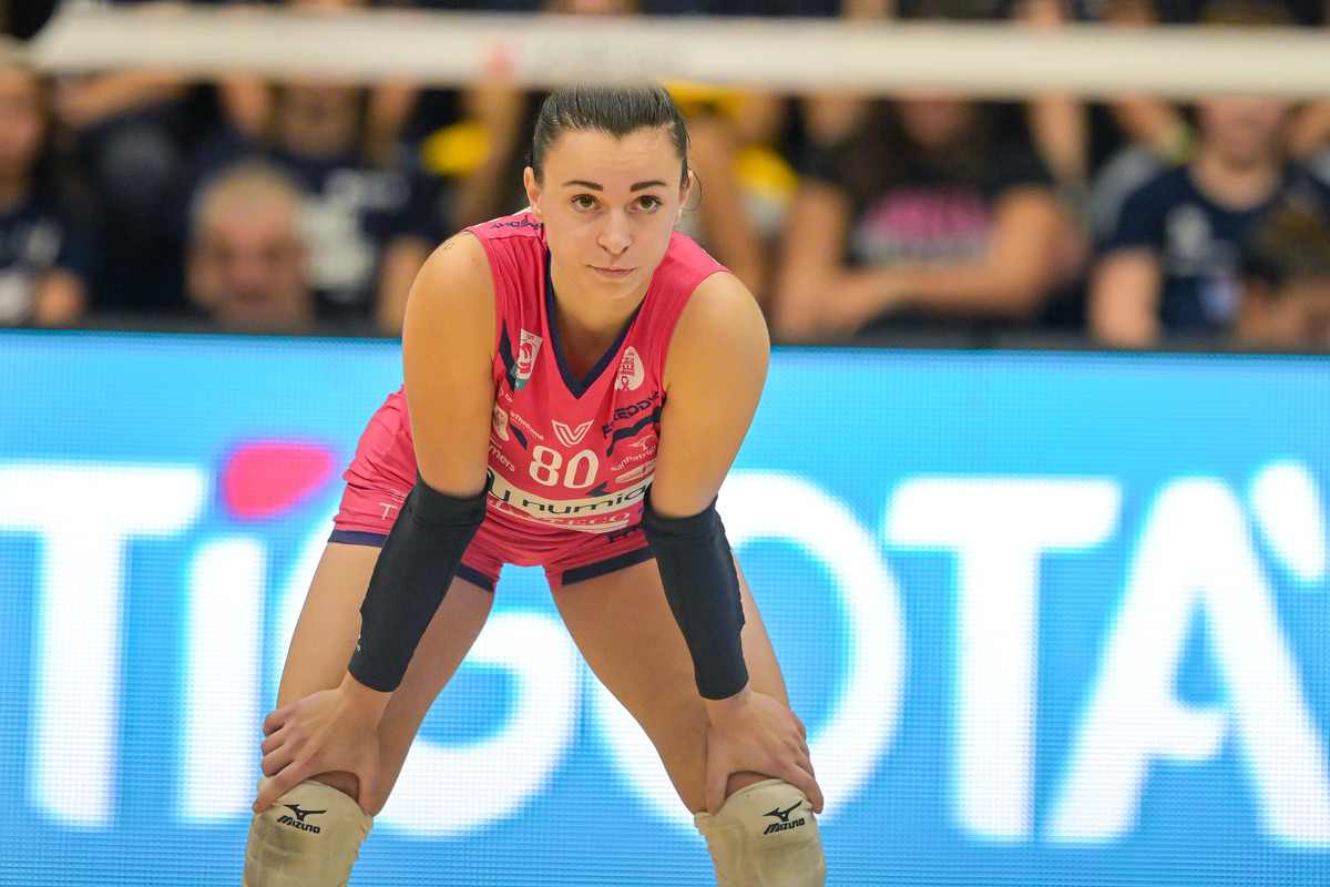 A1 Tigotà: La top in ricezione. Eleonora Fersino al top con il 43,9% di perfette