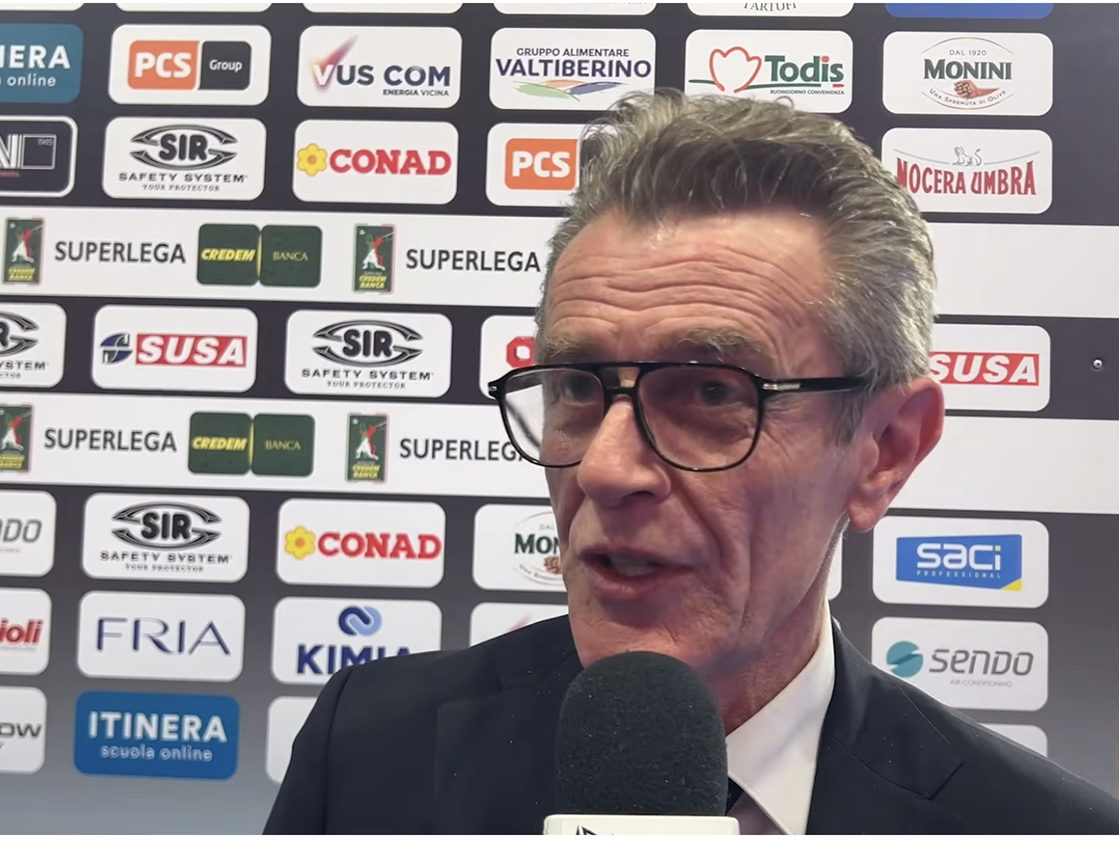 Perugia: Lorenzetti, “Serviva ritmo. In Supercoppa ce la giocheremo con determinazione”