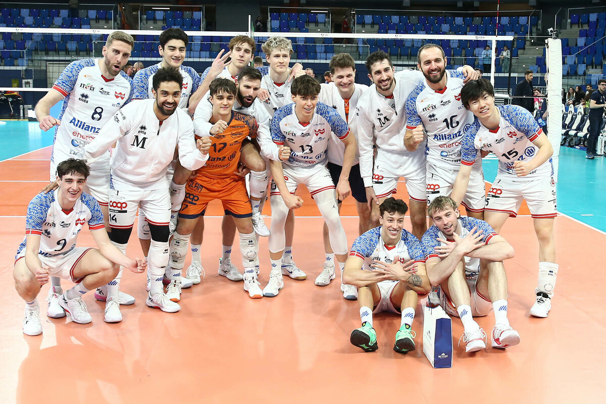 Challenge Cup: Milano in semifinale. Norwid piegato nei primi due set, ora c’è Izmir