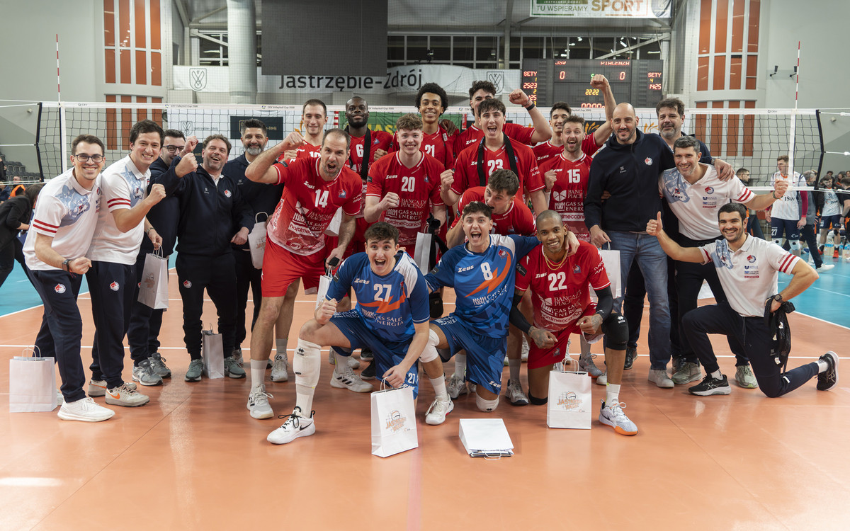 Cev Cup:  Piacenza passa a Jastrzębie, 3-1 e Quarti più vicini