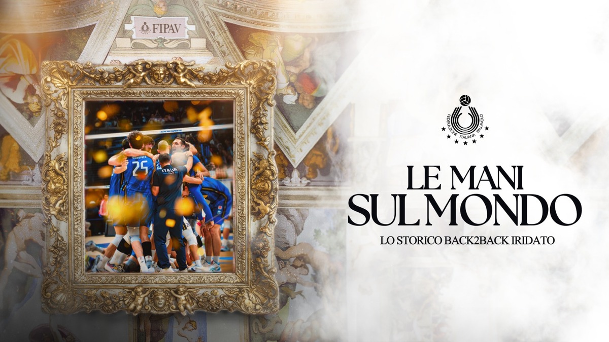 Le mani sul mondo: giovedì 26 febbraio su YouTube il docufilm sul back-to-back mondiale dell’Italia