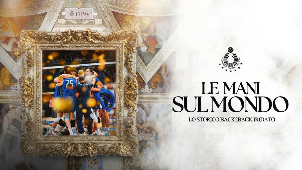 Fipav: Ore 19.00 in onda "Le mani sul mondo – Lo storico back2back iridato"