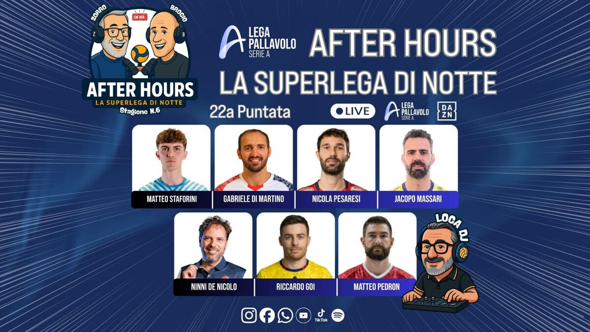 After Hours: Da Verona-Milano a Modena-Piacenza, la Superlega entra nel vivo. E in A2 occhio ai playoff