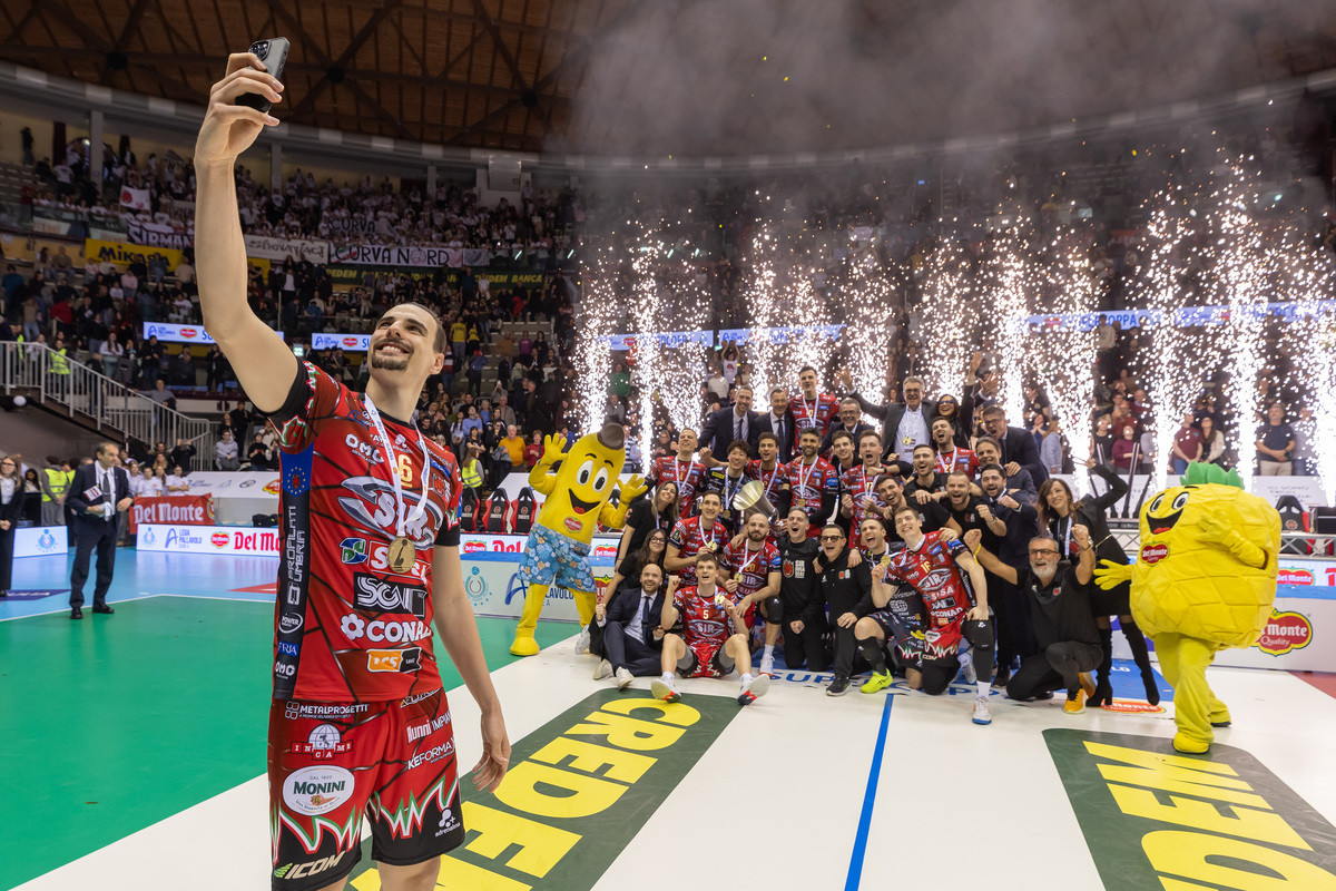 Del Monte Supercoppa: Giannelli MVP, “Il premio è di tutti. E un peccato senza Michieletto”