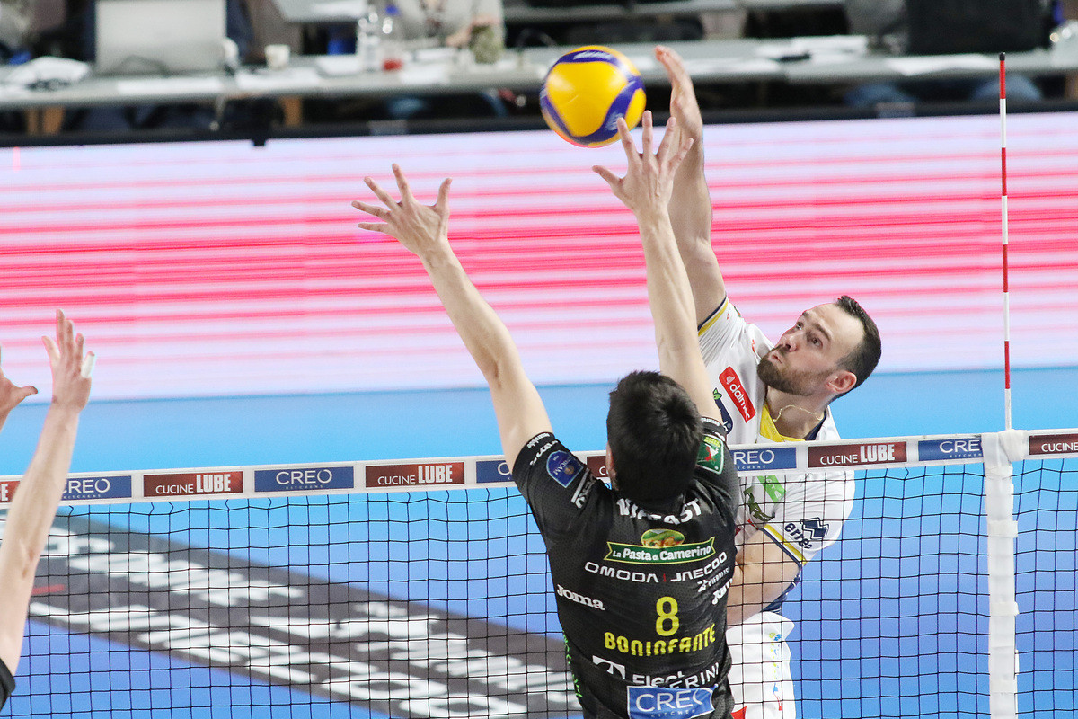 Trento: Civitanova avanti 2-0 con  l'Itas, Ramon, Garcia e Mendez “Non è finita”