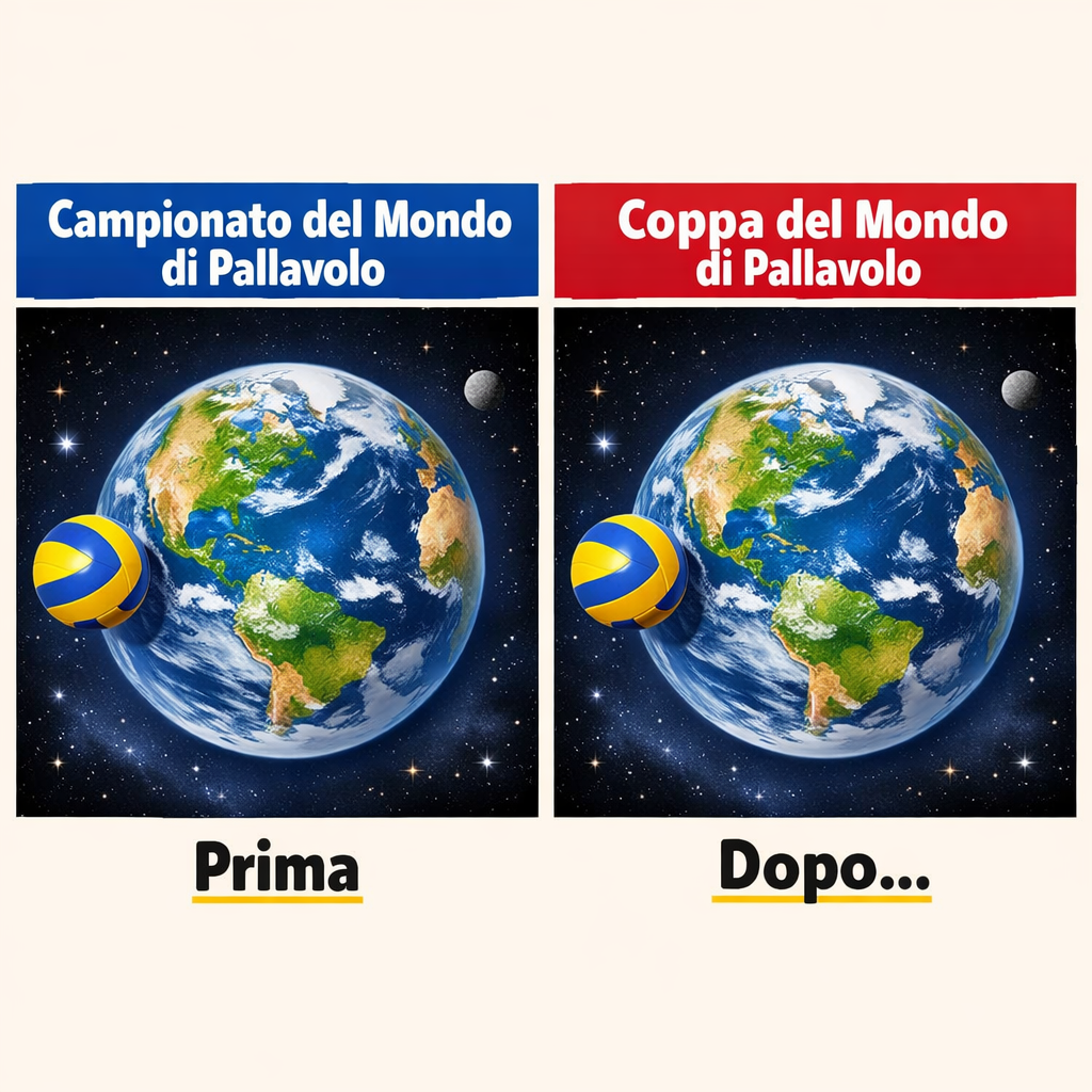 FIVB: Renaming del Mondiale che diventa Coppa del Mondo...