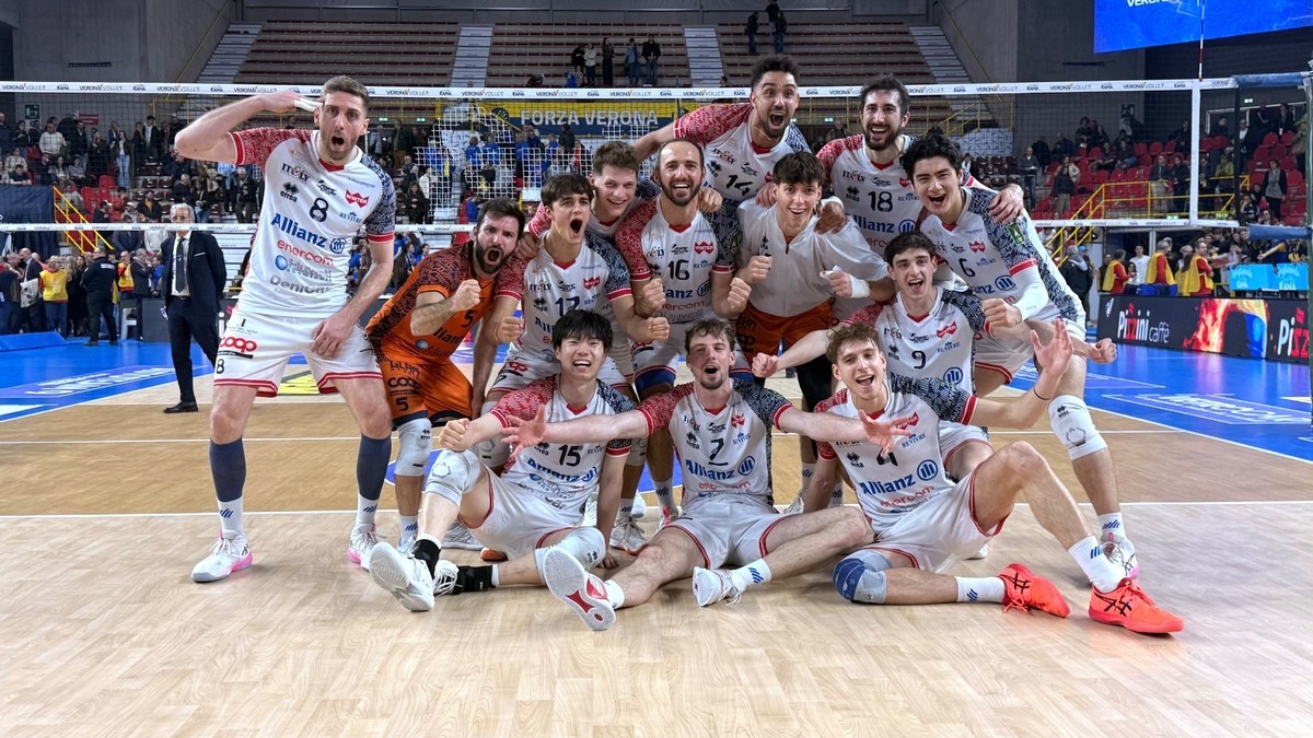 Superlega Credem Banca: Perugia e Civitanova in semifinale, Milano espugna Verona e allunga la serie