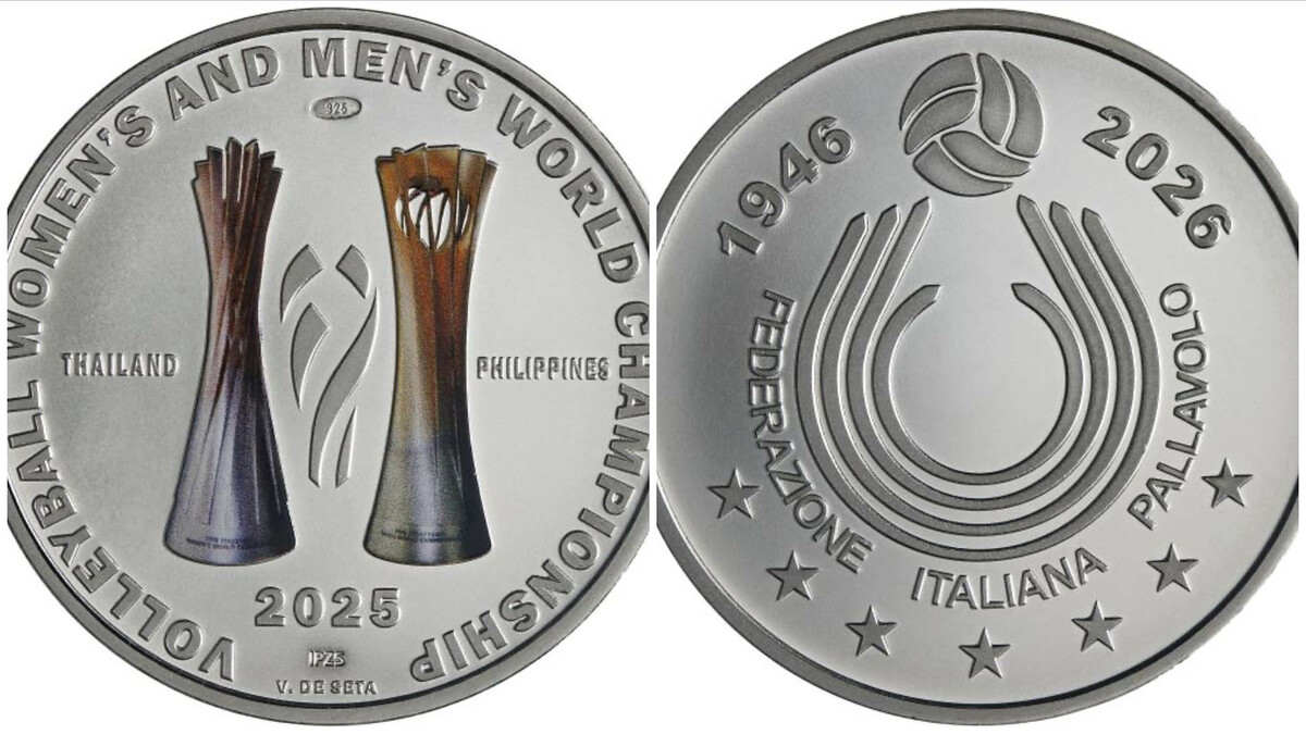FIPAV, presentata la medaglia per gli 80 anni: omaggio ai Mondiali 2025