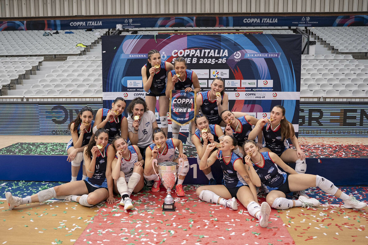 Coppa Italia Serie B2 Femminile: la Blu Team Pavia di Udine conquista il trofeo