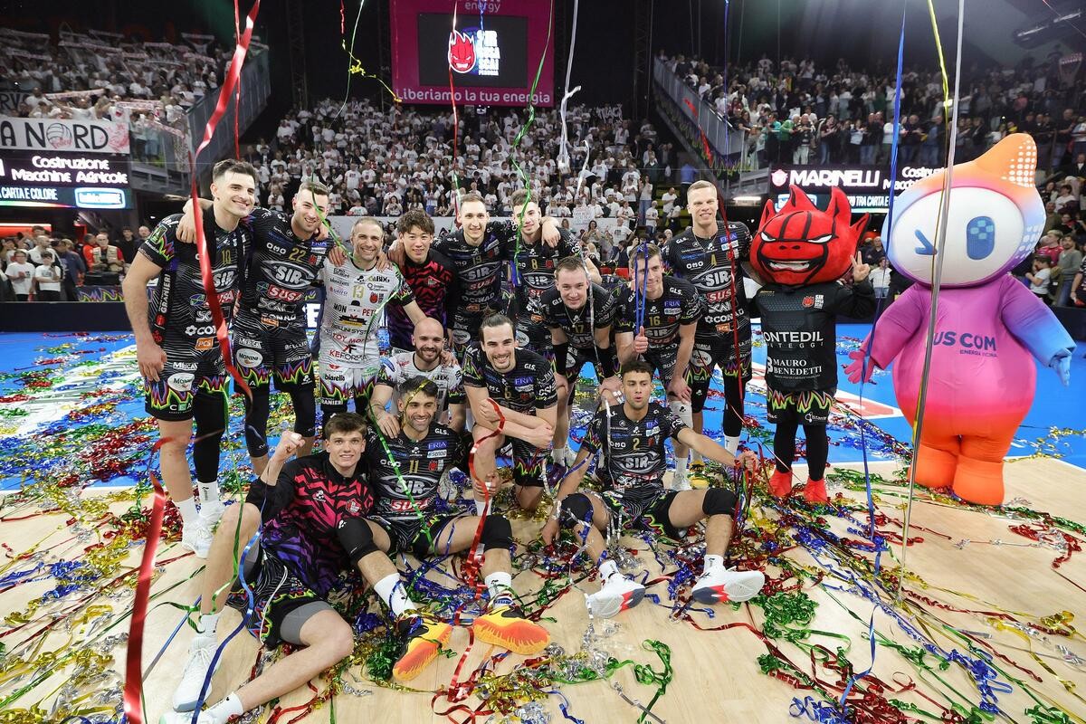 Finale Scudetto:  Gara1. Perugia riparte a mille. 3-0 su una Lube che fatica in attacco