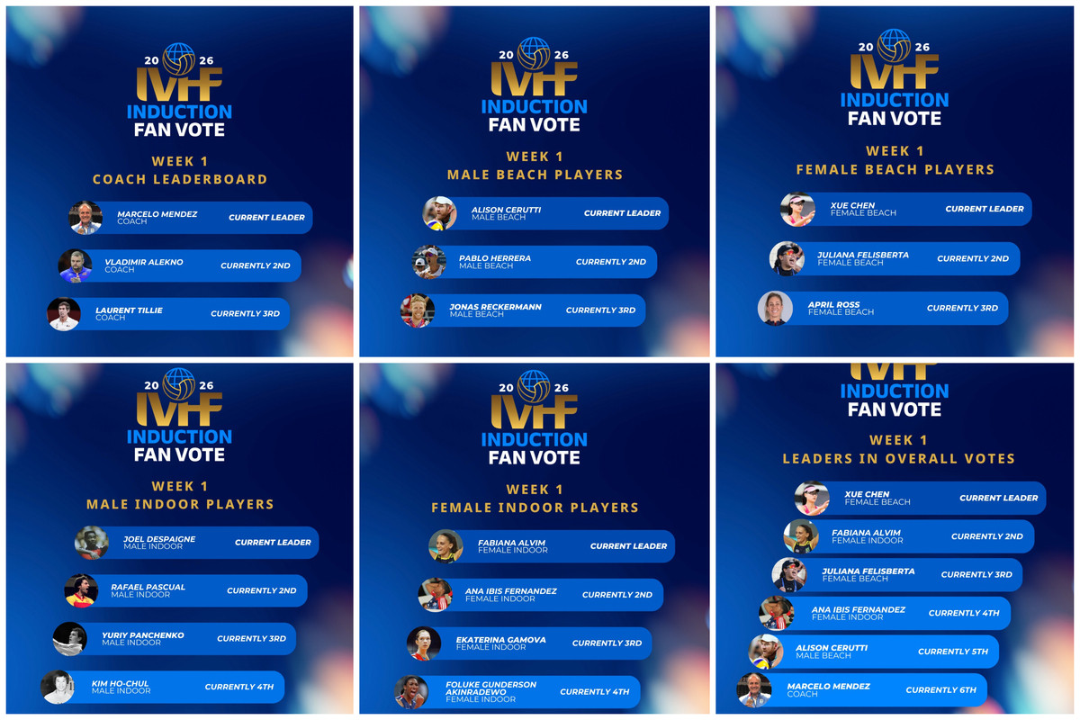 Volley Hall of Fame 2026: Aperto il Fan Vote, come votare e date ufficiali