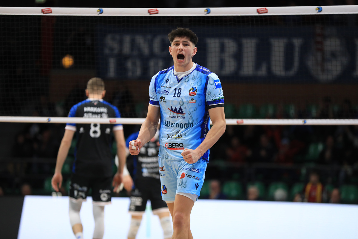 Cuneo: Nathan Feral confermato, sarà ancora lui l’opposto per la SuperLega 2026/27