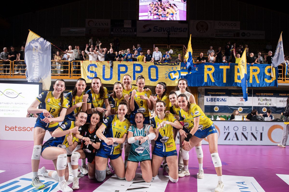 A2 Tigotà: Padova espugna Brescia 1-3, venerdì al PalAntenore il primo match point promozione