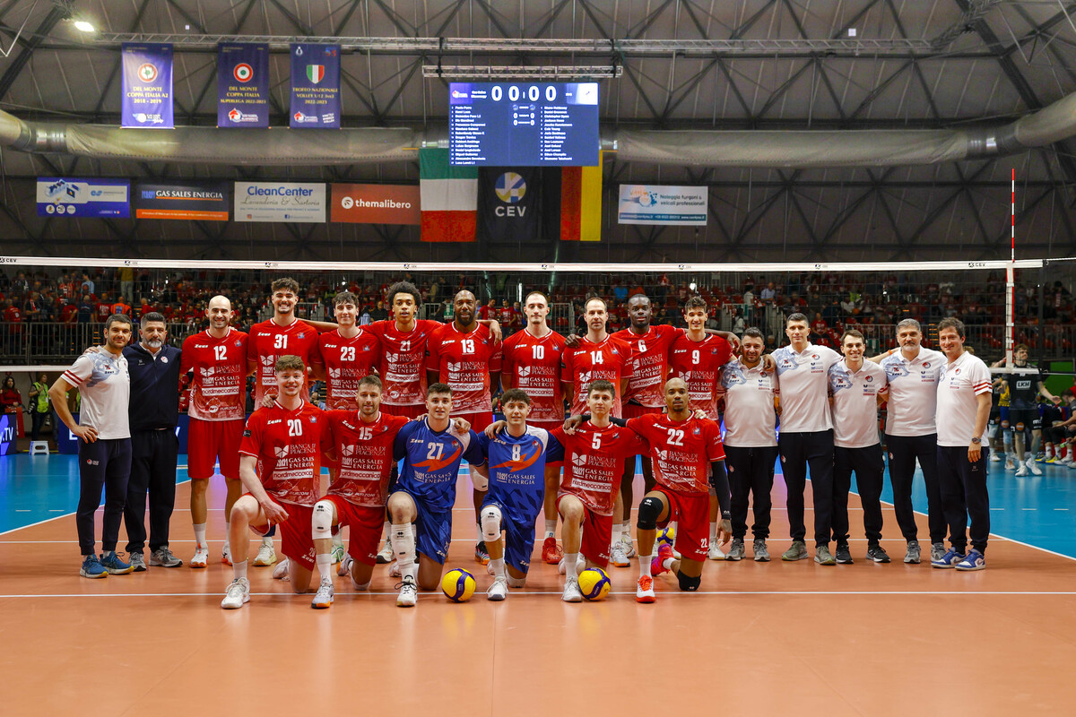 Piacenza vince la Coppa CEV: Dalla A2 all’Europa in 8 anni, la storia del progetto Gas Sales