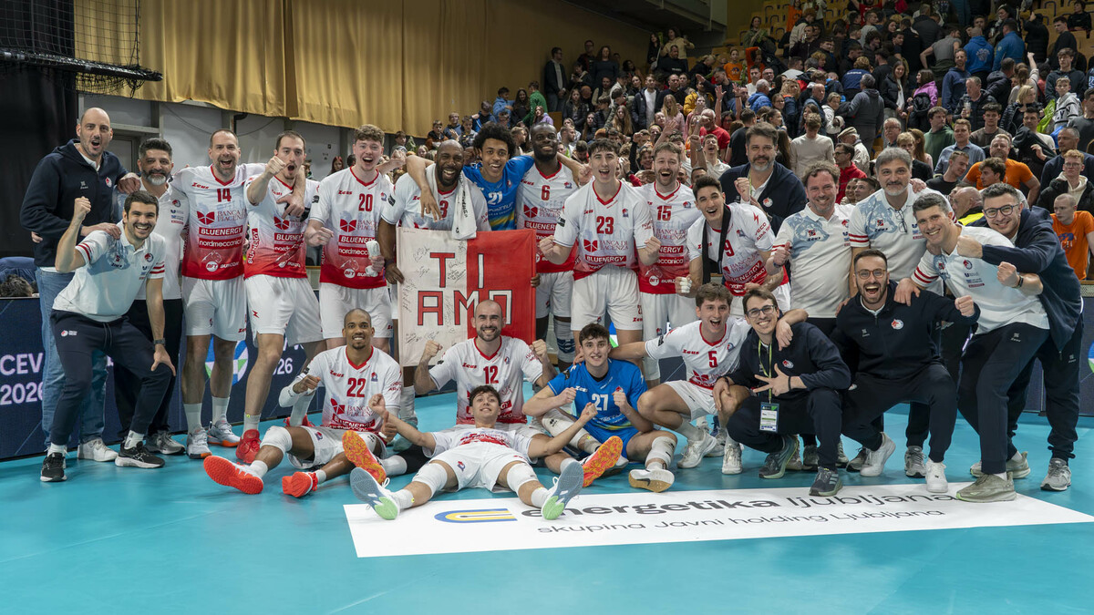 Cev Cup: Piacenza vince a Lubiana (3-1) e va in finale. Sfida ai tedeschi del Luneburg