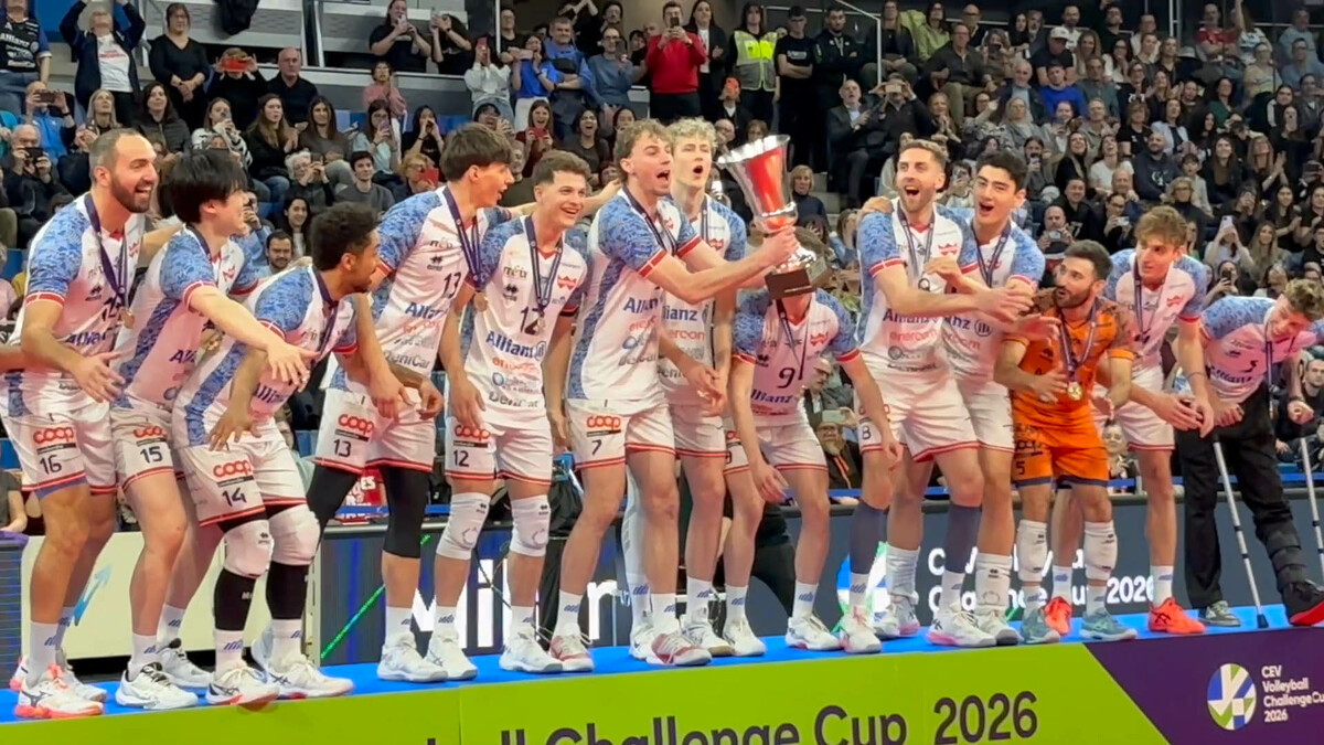 Challenge Cup:  La premiazione dell'Allianz Milano, il video