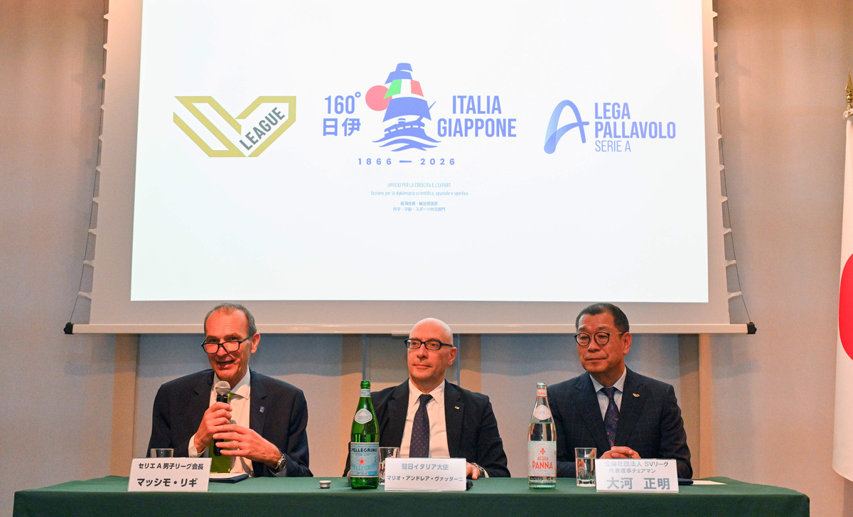 Lega Serie A: Accordo con la SV League giapponese. Righi firma a Tokyo il protocollo d’intesa