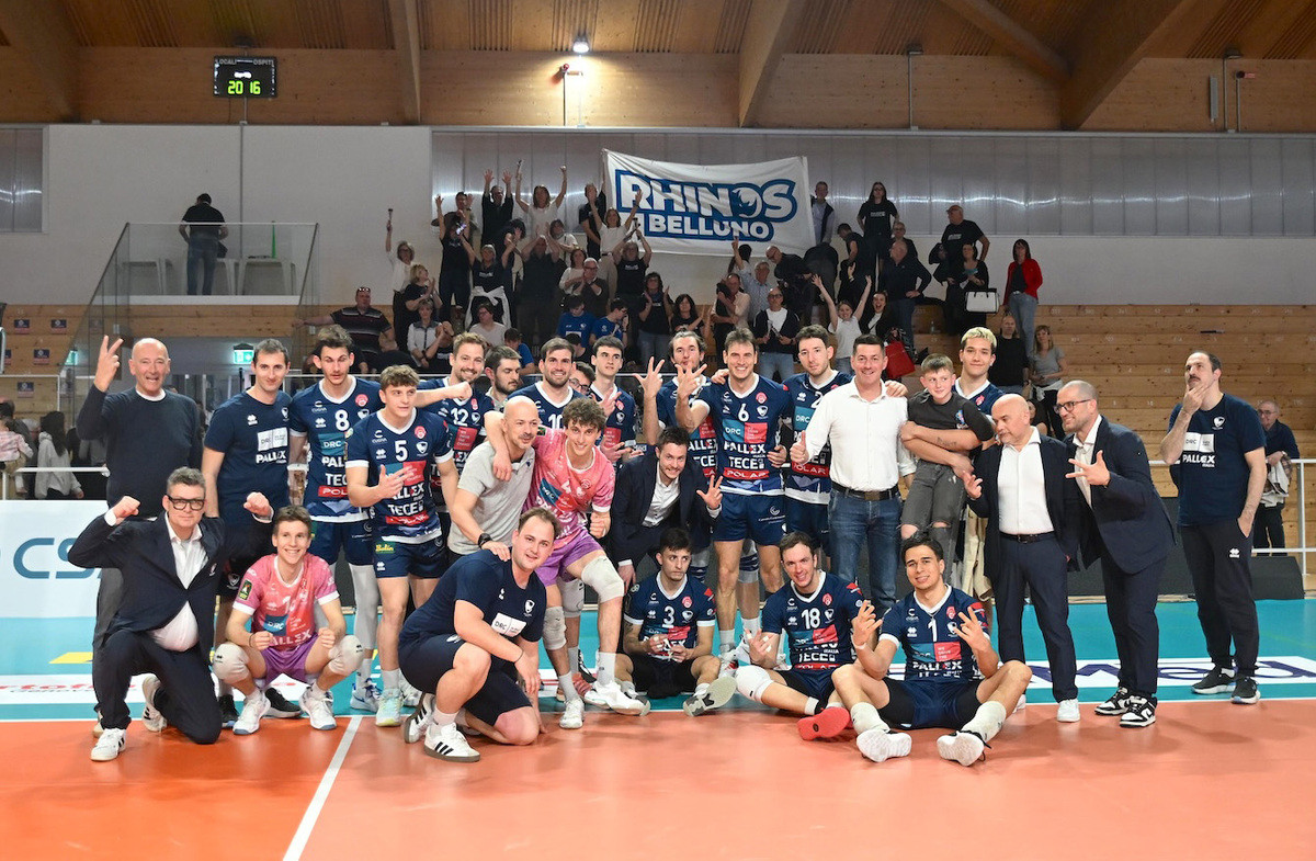 Play Off Serie A3 Credem Banca: Risultati dell’andata dei quarti. Vincono Belluno e Sarroch
