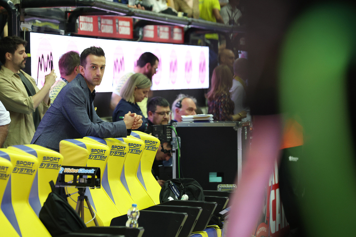 Conegliano: Santarelli dopo gara 3. "Troppa pressione, non abbiamo fatto nulla per vincerla. Ora pensiamo a gara 4"