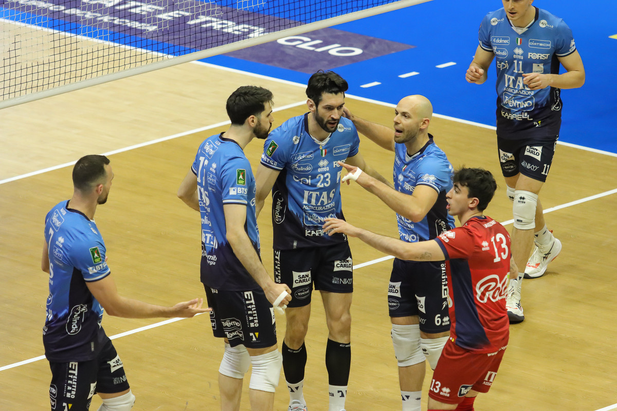 Superlega Credem Banca: Trento chiude i conti con Monza e vola in finale Play Off 5° posto
