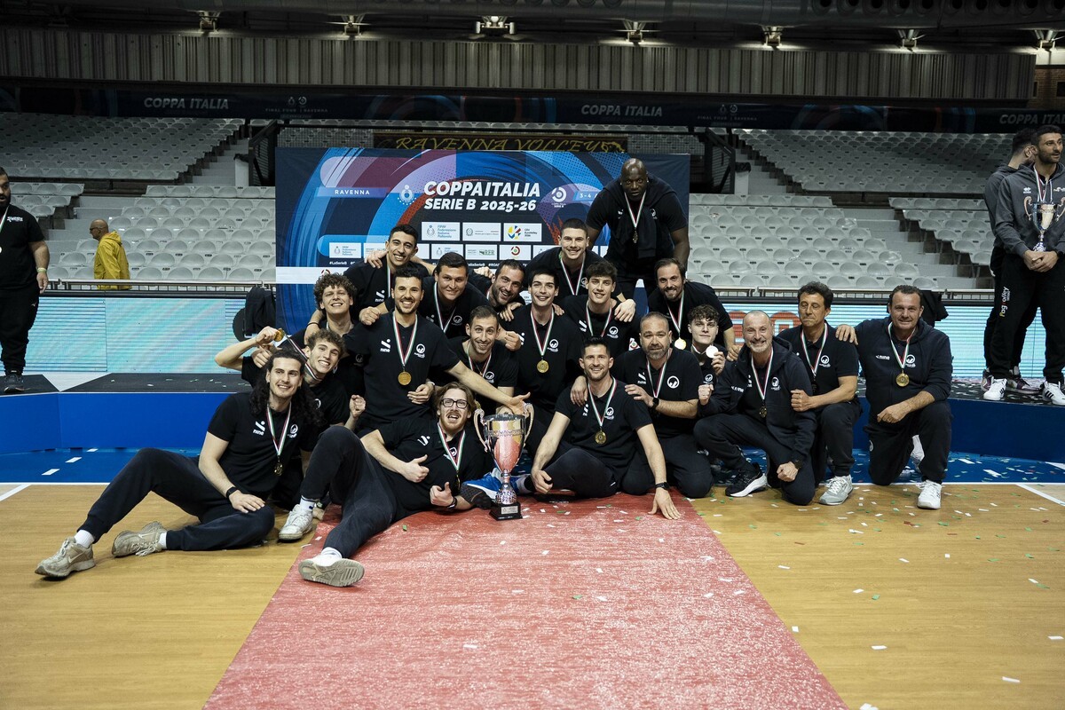Coppa Italia Serie B maschile: Tuscania batte Sassuolo 3-1 e conquista il trofeo