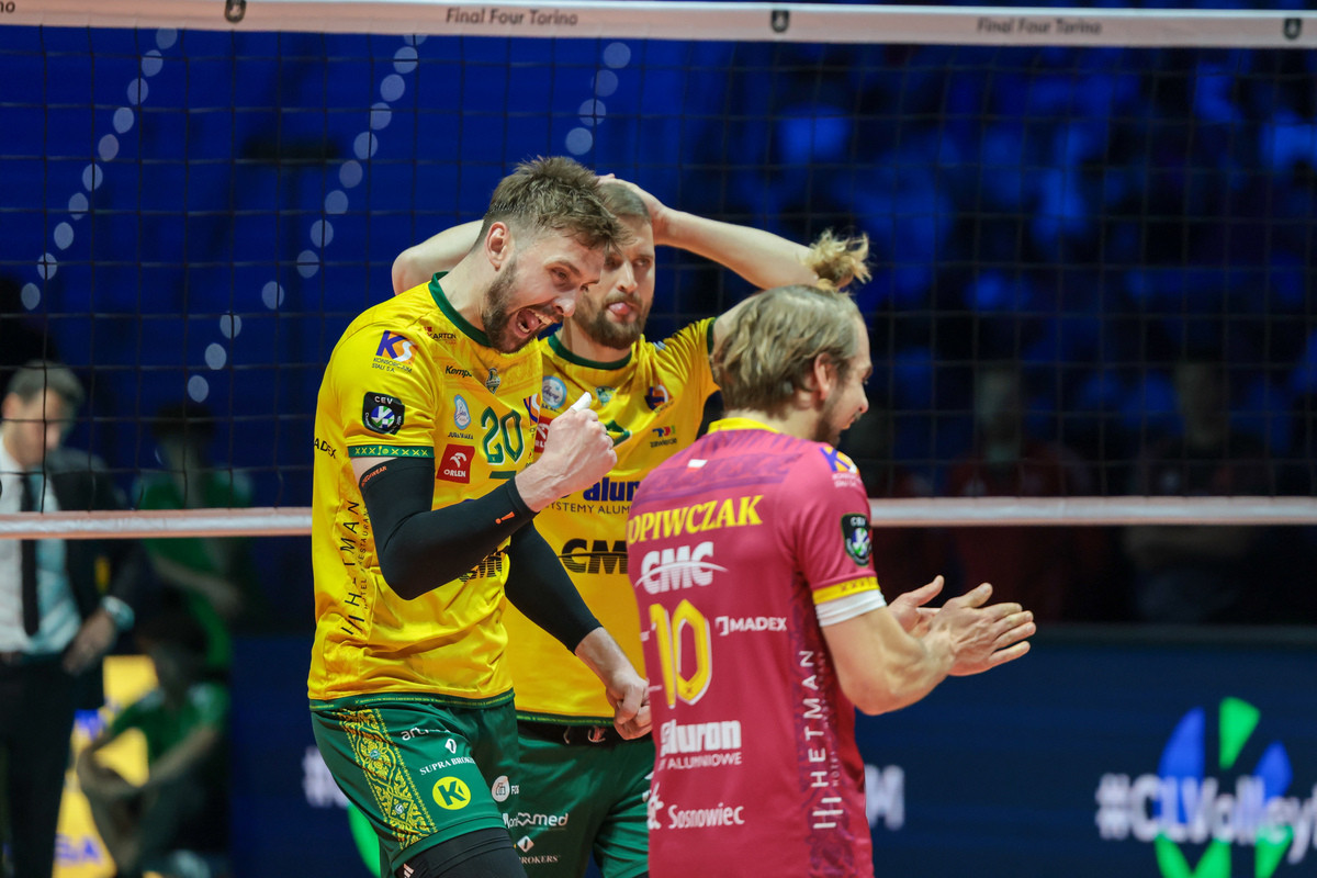 Champions League: L'Aluron CMC Warta Zawiercie vola in finale. 3-1 allo Ziraat Bank Ankara