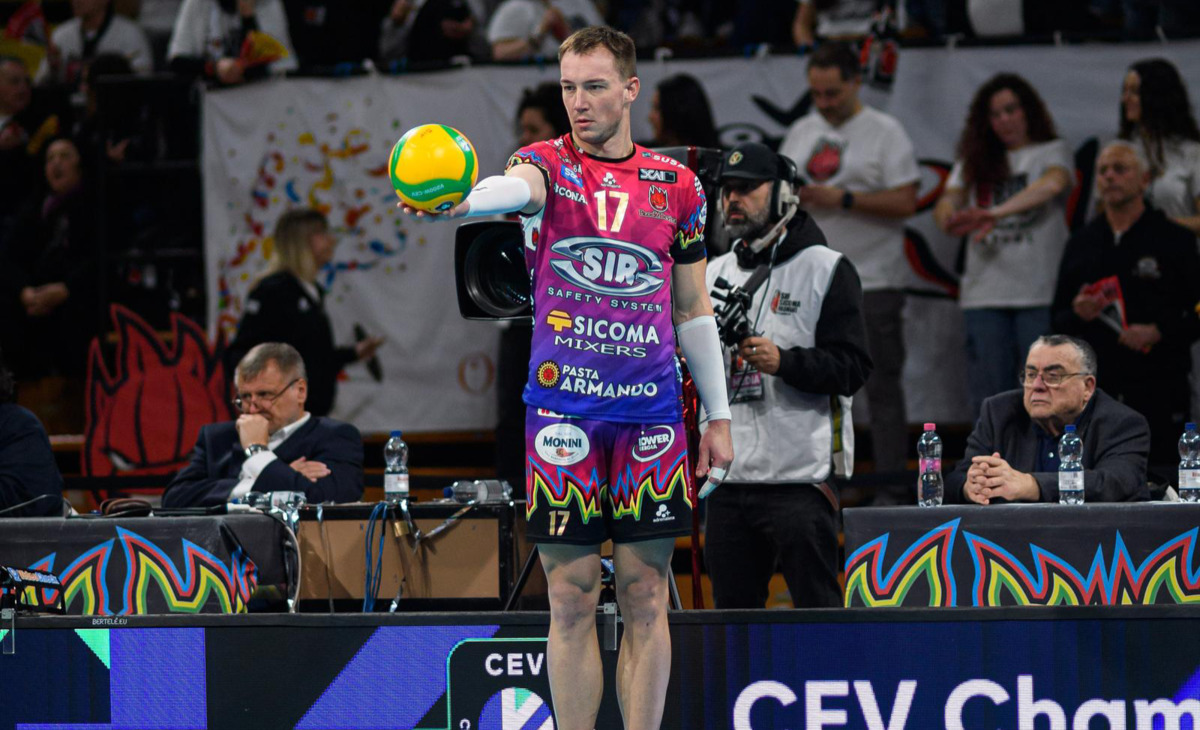 Champions League: Plotnytskyi carica la Sir verso la Final Four di Torino