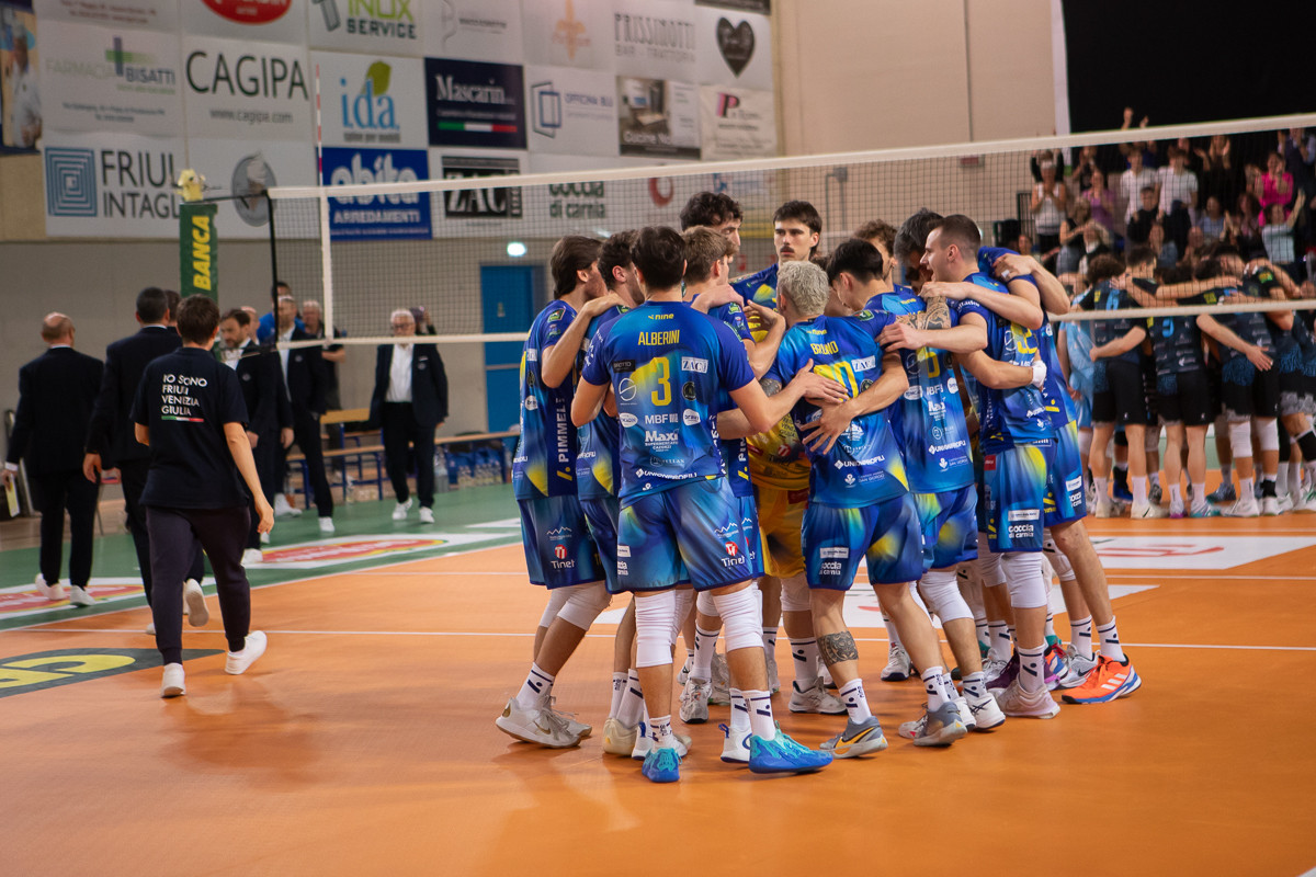 A2 Credem Banca: Finale play off, gara1. Prata di Pordenone si porta in vantaggio nella serie, superando tra le mura amiche Pineto in tre set