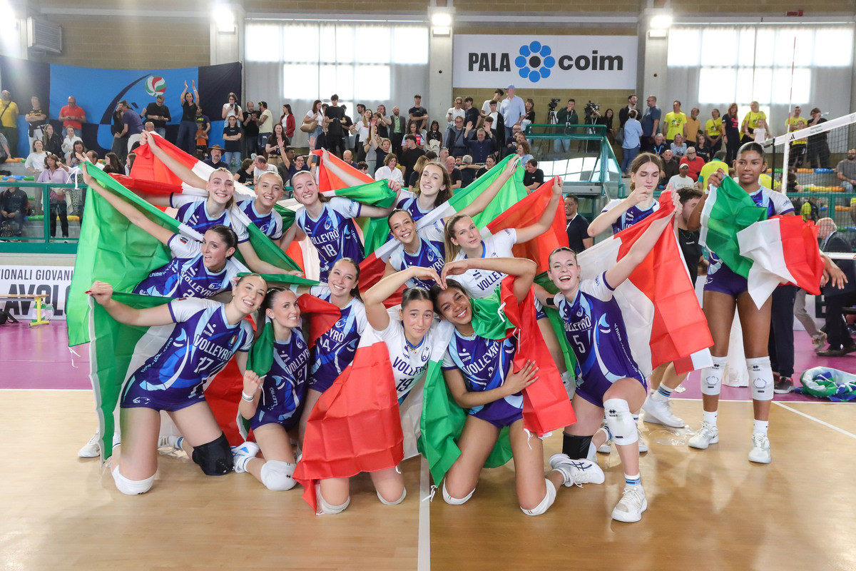 A Offanengo, vince VolleyRò CDP: assegnato il titolo nazionale Under18 femminile