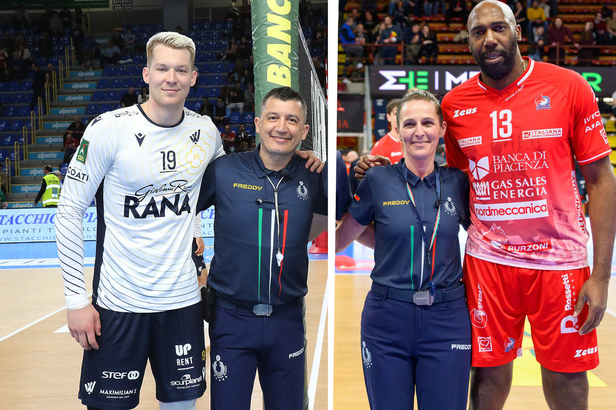 Finale Scudetto: Gara2. Zavater e Piana gli arbitri