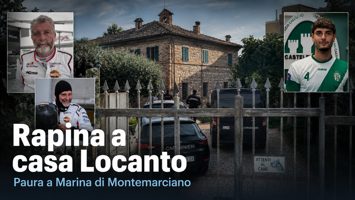 Diego Locanto, dall’A1 alla DL Racing... Ieri la rapina nella villa di famiglia nelle Marche