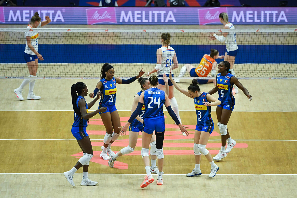 VNL Femminile: Italia ancora vincente, Olanda battuta 3-0 a Brasilia