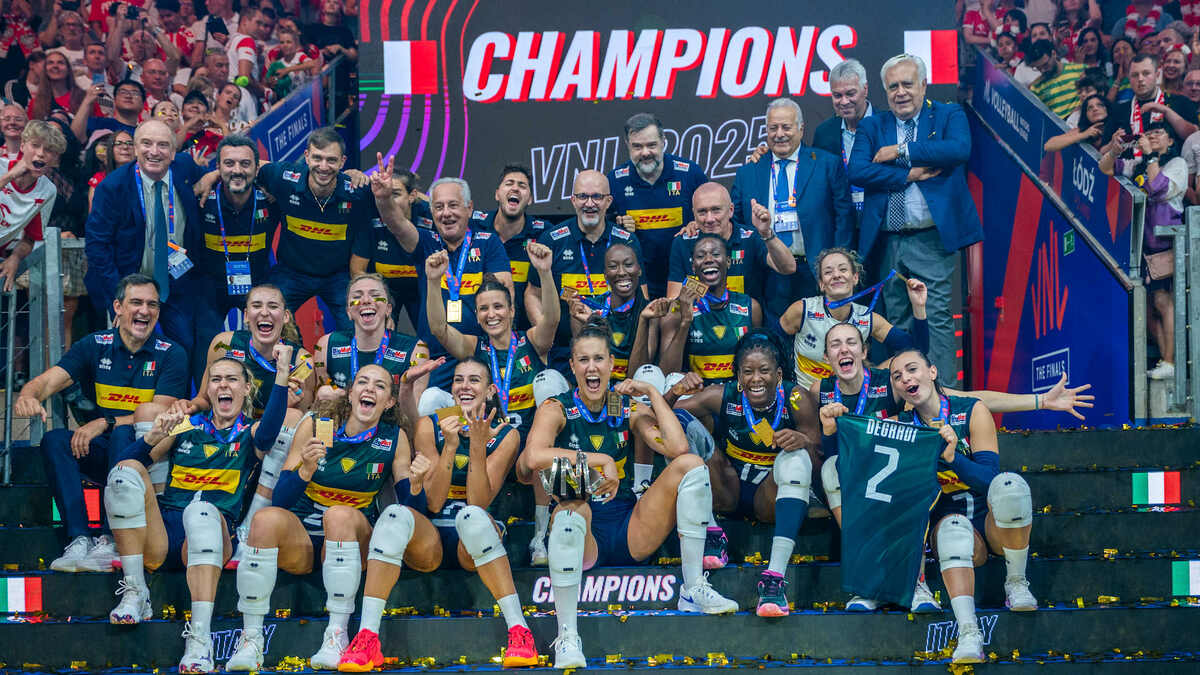 VNL F.: Il calendario completo della prima fase