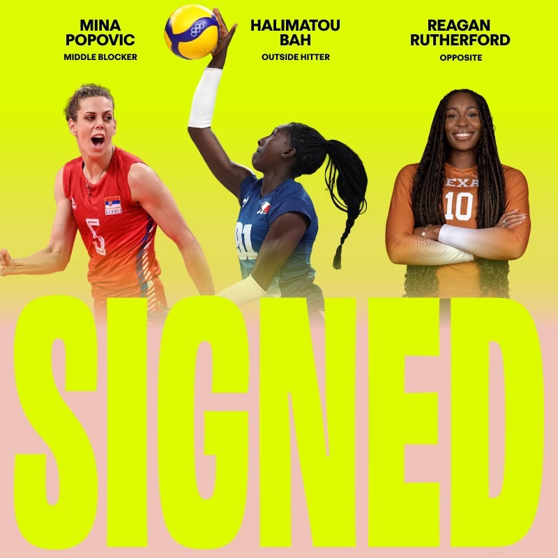 Volley mercato: LOVB prepara la stagione 2026/27, arrivano Popovic, Bah, Rutherford, Diken, Wang Mengjie e altri profili internazionali