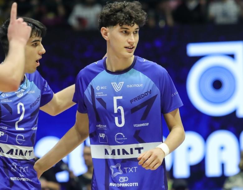 Vero Volley Monza conferma Nicolò Mapelli nel roster di SuperLega