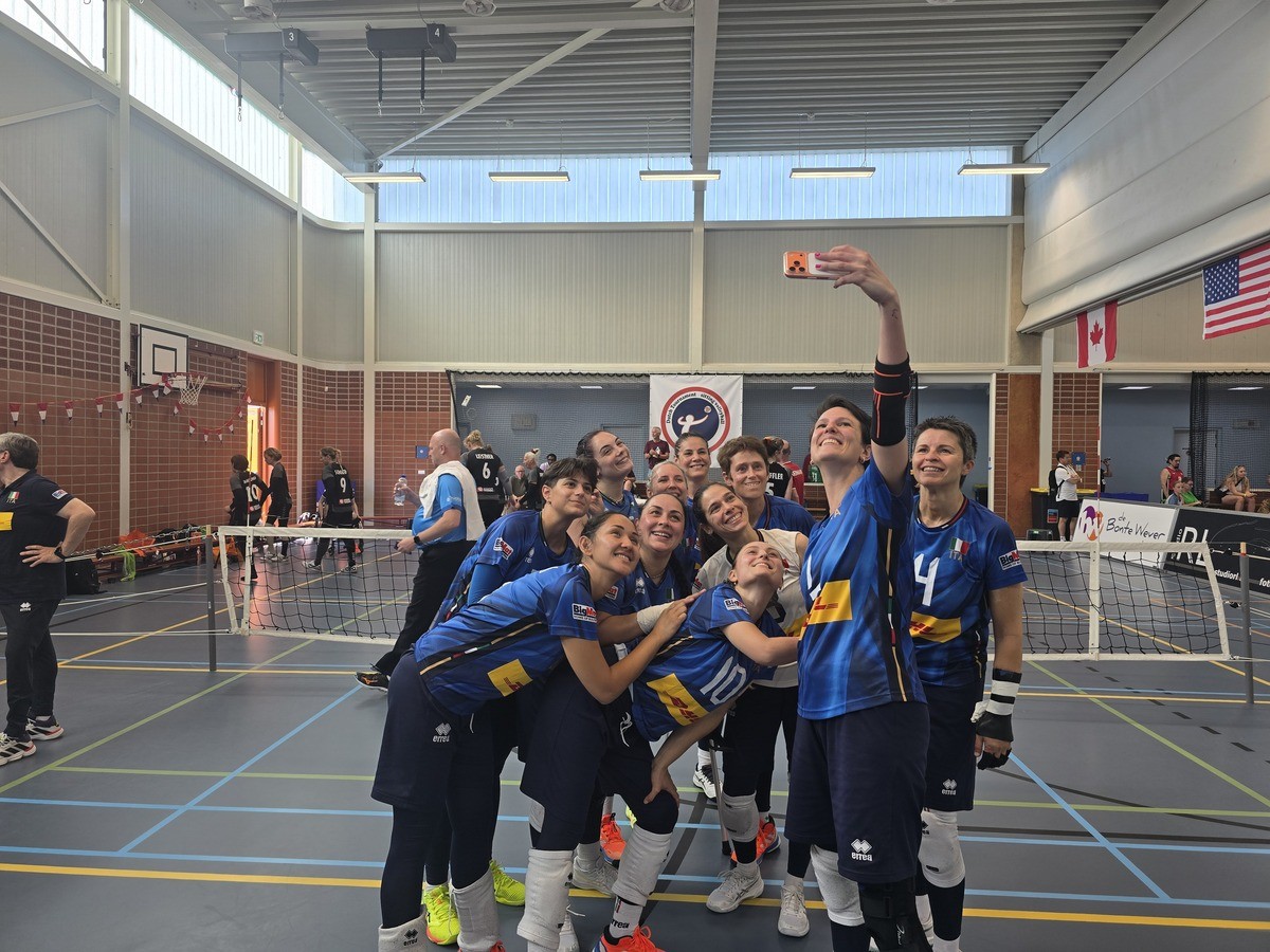 Sitting volley, Italia femminile a punteggio pieno al Dutch Tournament