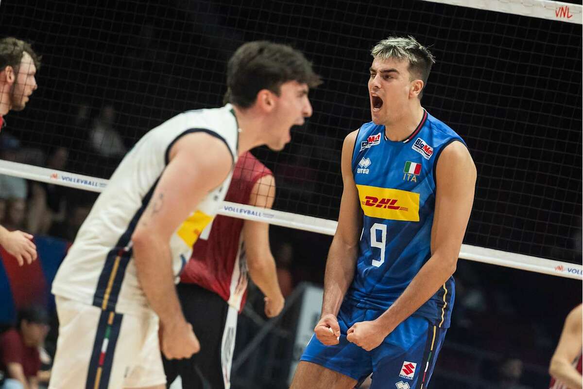 VNL: L'Italia reagisce e supera 3-1 la Germania