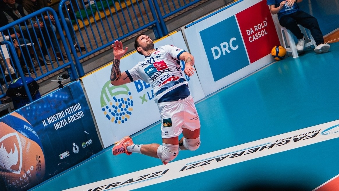 Belluno Volley, prima conferma: Francesco Corrado resta in biancoblù